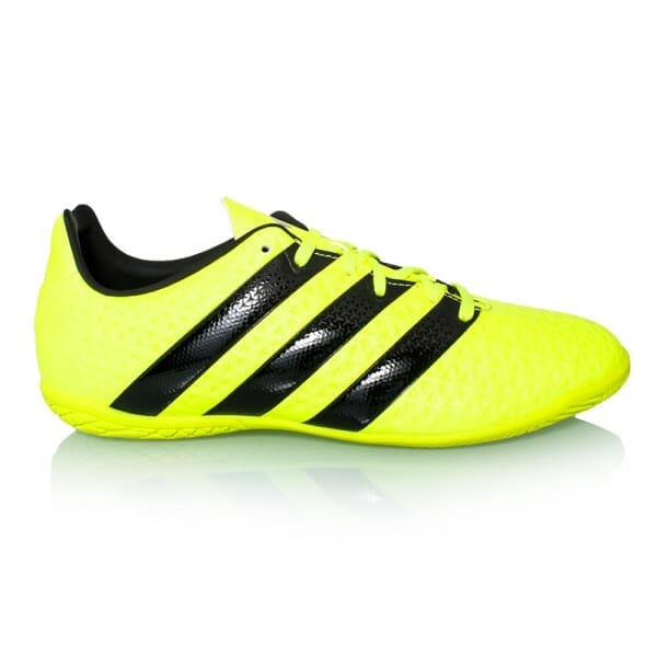 Fitness Mania - Adidas Ace 16.4 - Kids Boys Indoor Soccer Shoes - Soar Yellow/Core Black/Silver Metallic