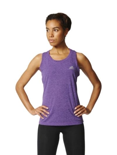 Fitness Mania - Adidas Climachill Womens Running Tank - Shock Purple