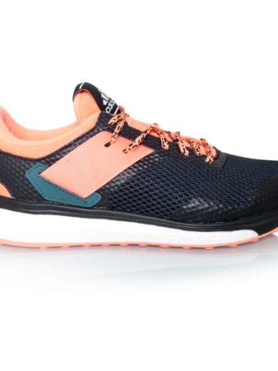 Fitness Mania - Adidas Response Boost 3 - Womens Running Shoes - Black/Sun Glow