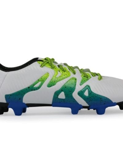 Fitness Mania - Adidas X15.3 FG/AG Mens Football/Soccer Boots - White/Green