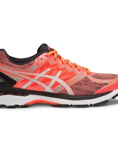 Fitness Mania - Asics GT-2000 4 Lite-Show Plasmashield - Womens Running Shoes - Flash Coral/Silver/Black