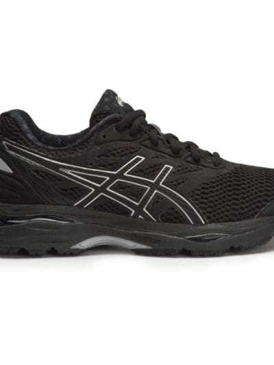 Fitness Mania - Asics Gel Cumulus 18 (B) - Womens Running Shoes - Black/Silver