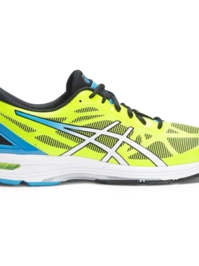 Fitness Mania - Asics Gel DS Trainer 20 NC Neutral - Mens Running Shoes - Flash Yellow/White/Turquoise
