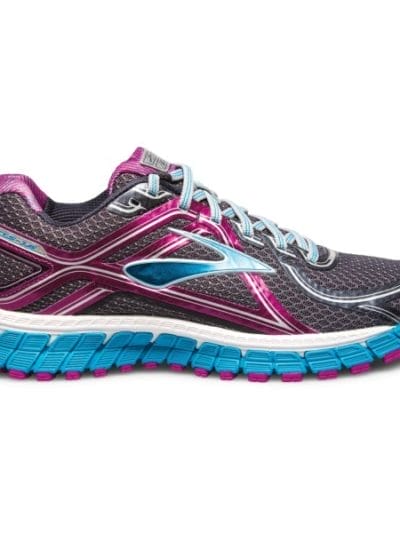 Fitness Mania - Brooks Adrenaline GTS 16 - Womens Running Shoes - Hawaiian Ocean/Anthracite/Silver