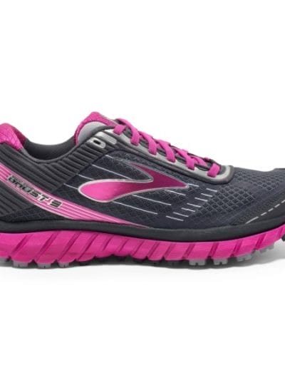 Fitness Mania - Brooks Ghost GTX 9 - Womens Trail Running Shoes - Festival Fuchsia/Silver