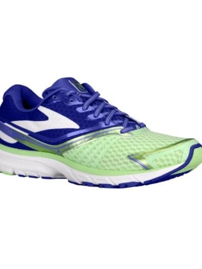 Fitness Mania - Brooks Launch 2 - Womens Running Shoes - Paradise Green/Blue Iris
