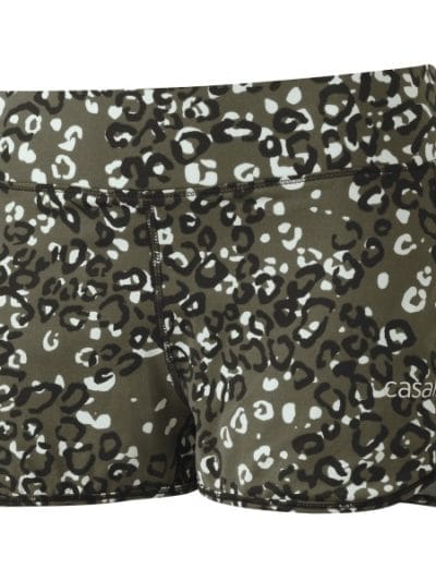Fitness Mania - Casall Big Cat Womens Training Shorts - Khaki