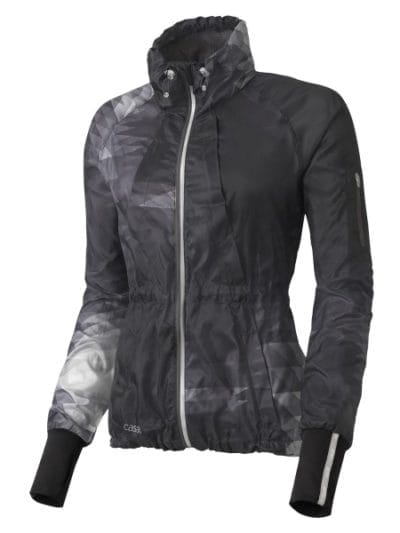 Fitness Mania - Casall Sphere Shattered Print Womens Running Jacket - Shattered Black