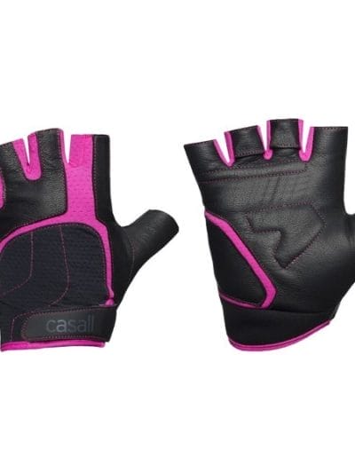 Fitness Mania - Casall Womens Exercise Glove - Black/Pink