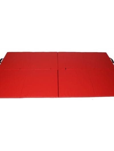 Fitness Mania - Gymnastics and Martial Arts Folding Exercise Mat - Red