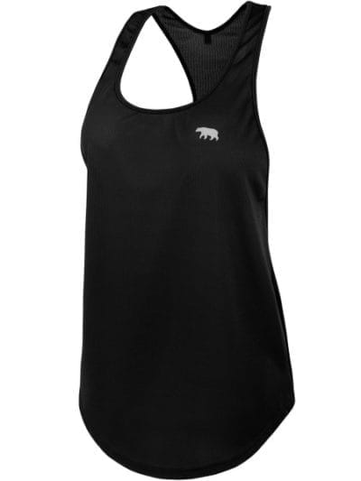 Fitness Mania - Running Bare Baby Got Back Womens Workout Tank - Black