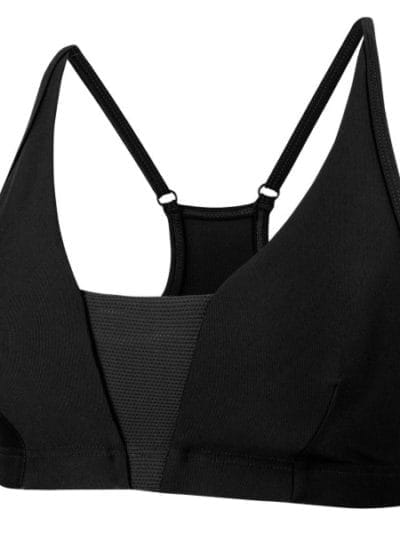 Fitness Mania - Running Bare Barre Ballet Womens Crop Top - Black