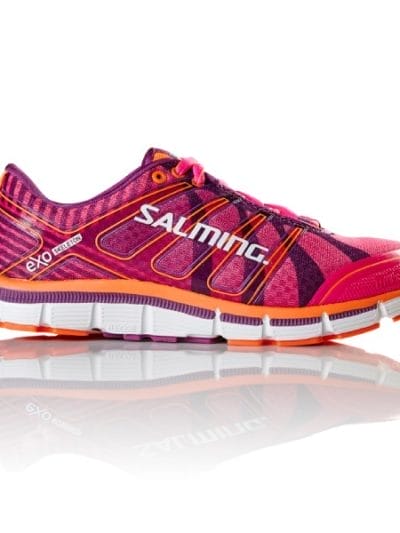 Fitness Mania - Salming Miles - Womens Running Shoes - Pink Glow/Purple