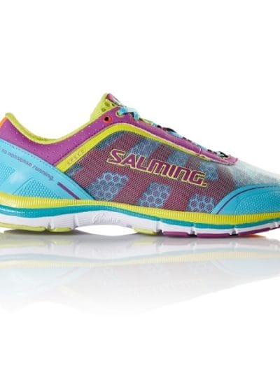 Fitness Mania - Salming Speed 3 - Womens Running Shoes - Turquoise/Cactus Flower