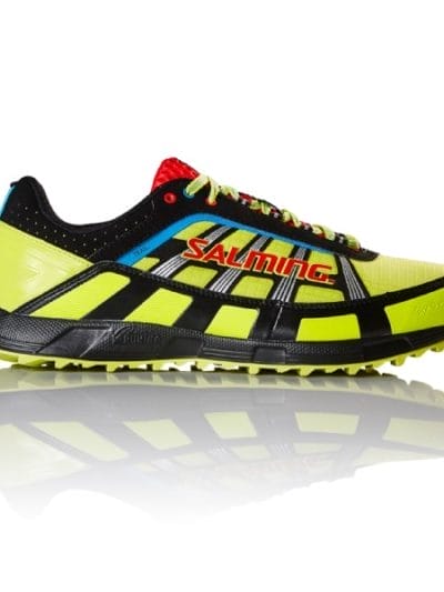 Fitness Mania - Salming Trail 2 - Mens Trail Running Shoes - Yellow/Black