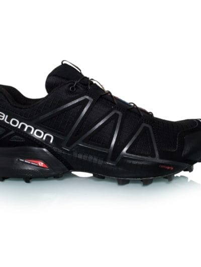 Fitness Mania - Salomon Speedcross 4 - Mens Trail Running Shoes - Black