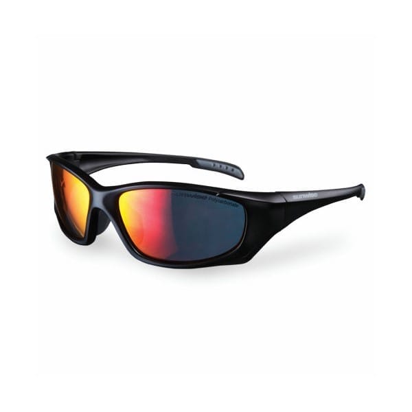 Fitness Mania - Sunwise Supreme Sports Multi-Layer Mirror Lens Sunglasses - Black