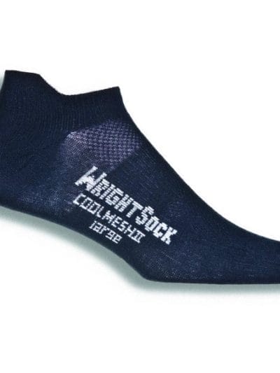Fitness Mania - Wrightsock Coolmesh II Anti-Blister Tab Running Socks - Black