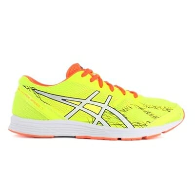 Fitness Mania - ASICS Mens GEL-Hyper Speed 7 Flash Yellow/ White/ Hot Orange