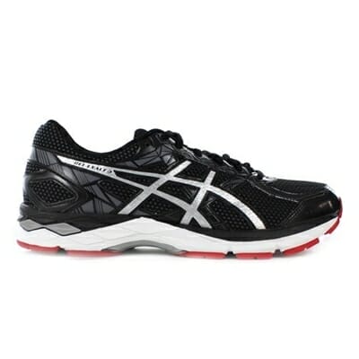 Fitness Mania - ASICS Mens Gel-Exalt 3 Black/Silver/Red