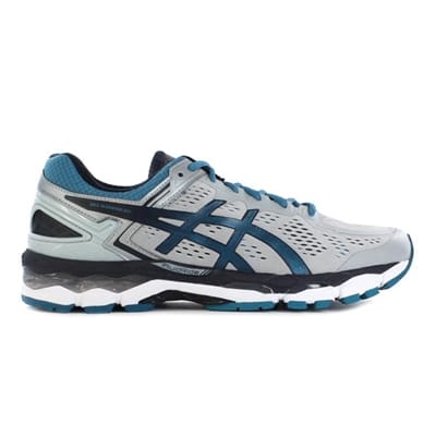 Fitness Mania - ASICS Mens Gel-Kayano 22 Silver/Grey/Blue