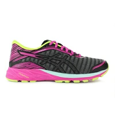 Fitness Mania - ASICS Womens Dynaflyte Black / Pink Glow