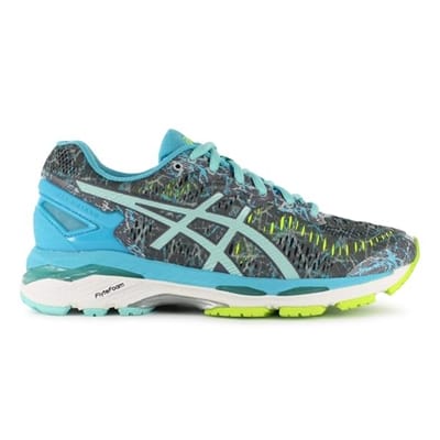Fitness Mania - ASICS Womens GEL-Kayano 23 Limited Edition Shark / Aruba Blue