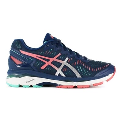 Fitness Mania - ASICS Womens GEL-Kayano 23 Poseidon Silver / Cockatoo