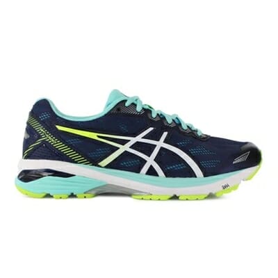 Fitness Mania - ASICS Womens GT-1000 5 (D) Indigo Blue / White / Yellow