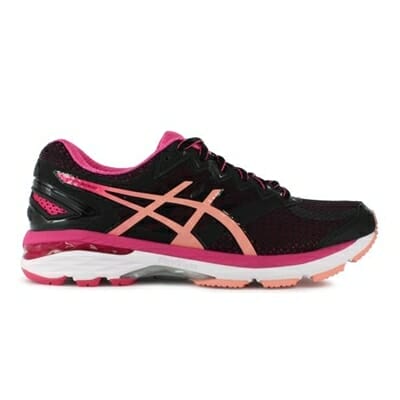 Fitness Mania - ASICS Womens GT-2000 4 (D) Black / Peach