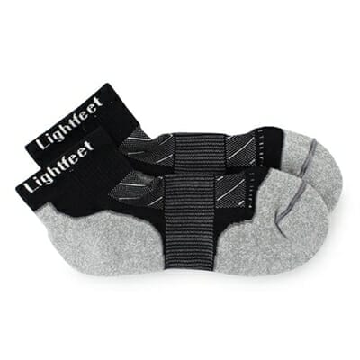 Fitness Mania - LIGHTFEET Evolution Sock Mini Crew Black