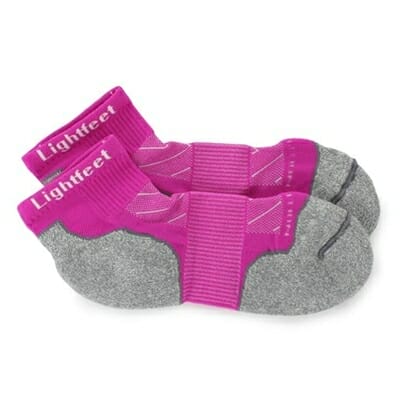 Fitness Mania - LIGHTFEET Evolution Sock Mini Crew Fluro Purple