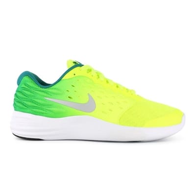 Fitness Mania - NIKE Kids LunarStelos (GS) Volt / Metallic Silver
