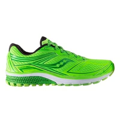 Fitness Mania - SAUCONY Mens Guide 9 Runpops Lime