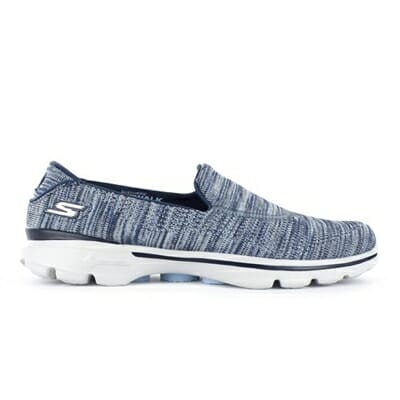 Fitness Mania - SKECHERS Womens GOWalk 3 Tilt Multi Coloured/ Navy Grey