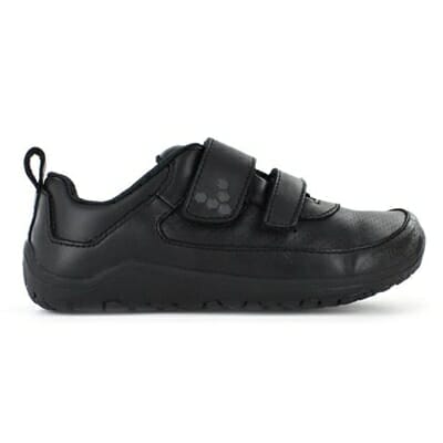 Fitness Mania - VIVOBAREFOOT Kids Neo Velcro Leather Black