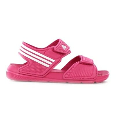 Fitness Mania - adidas Kids Akwah 9 (Big Kids) Sandal Pink/White