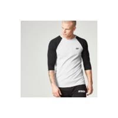 Fitness Mania - Myprotein Men's Core Baseball T-Shirt - Grey