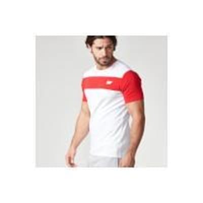 Fitness Mania - Myprotein Men's Core Stripe T-Shirt - Red