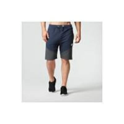 Fitness Mania - Myprotein Men's Panelled Sweatshorts - Navy - S