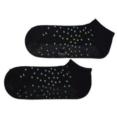 Fitness Mania - Move Active Non-Slip Pilates Socks - Confetti Black