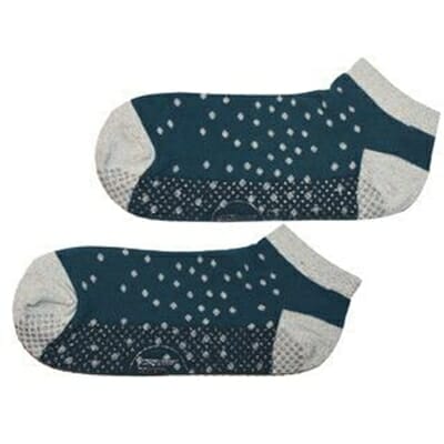 Fitness Mania - Move Active Non-Slip Pilates Socks - Confetti Silver