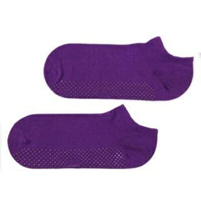 Fitness Mania - Move Active Non-Slip Pilates Socks - Plum/Purple