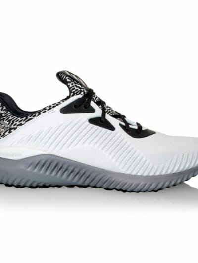 Fitness Mania - Adidas Alpha Bounce - Mens Running Shoes - Clear Grey/Matte Silver