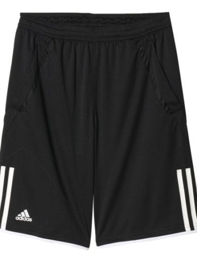 Fitness Mania - Adidas Club Bermuda Kids Boys Training Shorts - Black/White