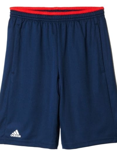 Fitness Mania - Adidas Club Bermuda Kids Boys Training Shorts - Collegiate Navy/Ray Red