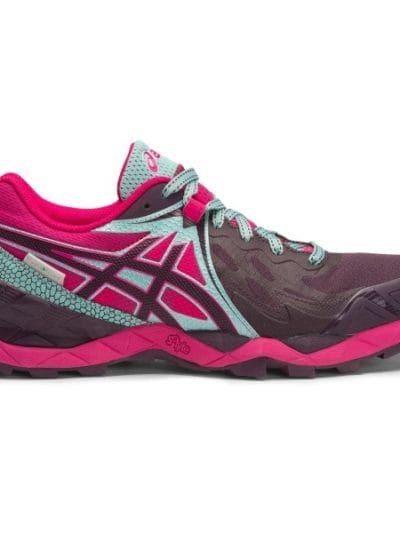 Fitness Mania - Asics Gel Fuji Endurance Plasmashield - Womens Trail Running Shoes - Eggplant/Sport Pink/Aqua Haze