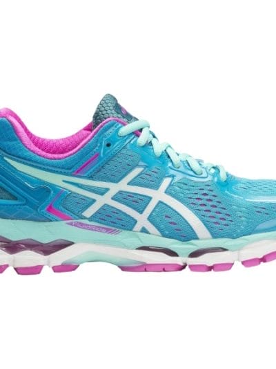 Fitness Mania - Asics Gel Kayano 22 - Womens Running Shoes - Turquoise/White/Aqua Splash