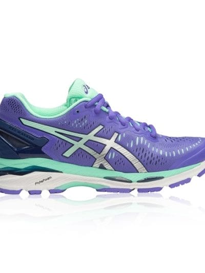 Fitness Mania - Asics Gel Kayano 23 - Womens Running Shoes - Primo Purple/Silver/Mint