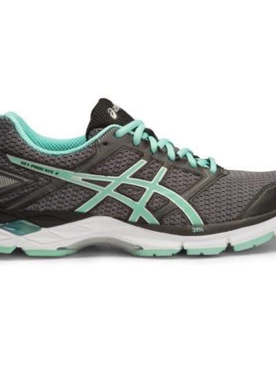 Fitness Mania - Asics Gel Phoenix 8 - Womens Running Shoes - Carbon/Aruba Blue/Black